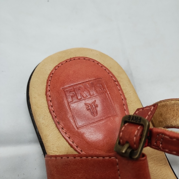 Women's Frye Dani Jeweled T strap Sandals Size 8M - Picture 6 of 10